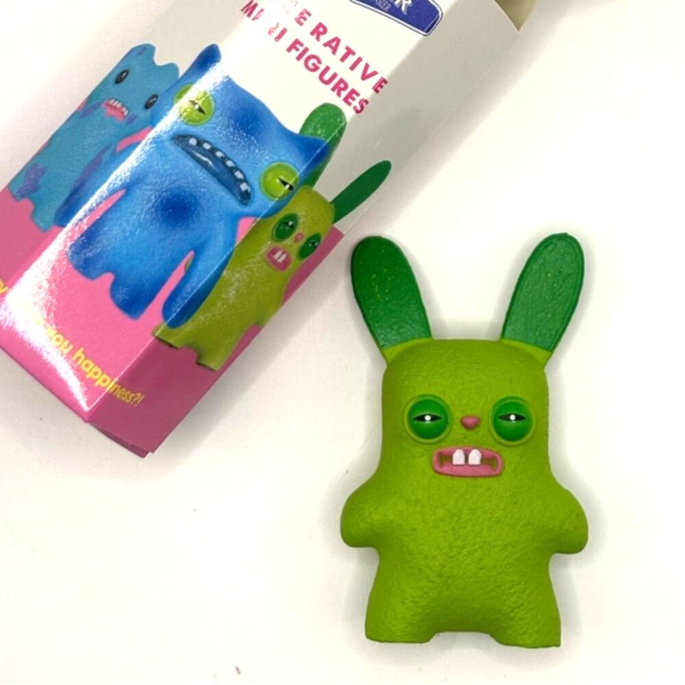 Fuggler "Rabid Rabbit" Funny Ugly Monster Mini Figure, Open Box - NEW - Picture 2 of 3